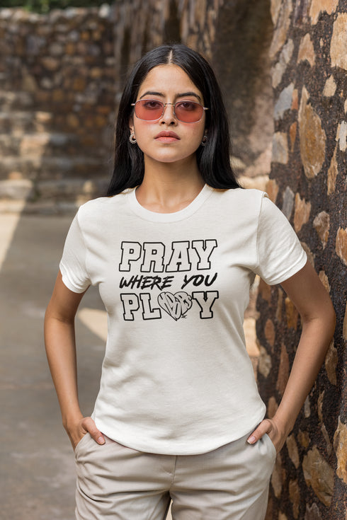 "Pray Where You Play" - Golf - Men/Women Tees
