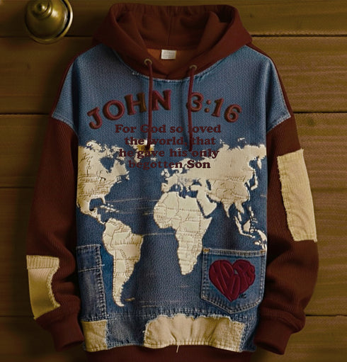 HOOPS Inc. Denim Continent Jogging Suit Hoodie