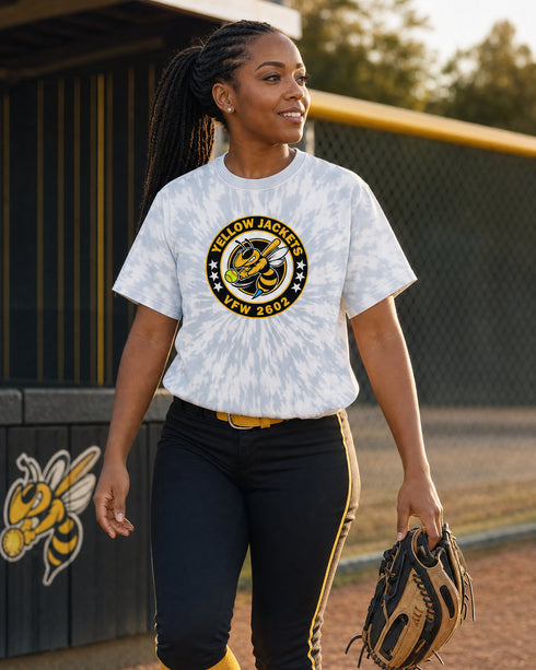 Yellow Jackets 2602 VFW Tie-Dye Tee