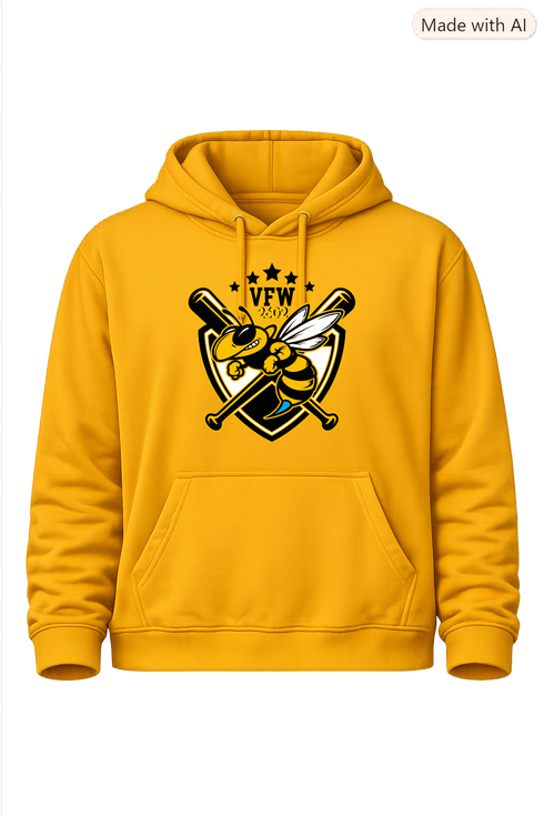 Yellow Jackets 2602 VFW Classic Pullover Hoodie