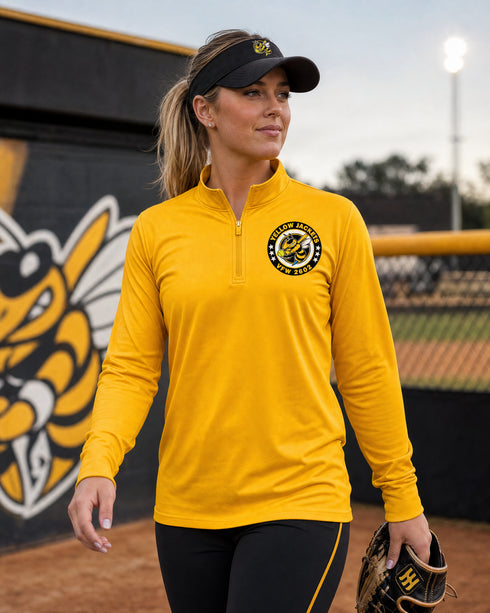 Yellow Jackets 2602 VFW Unisex Performance 1/4-Zip
