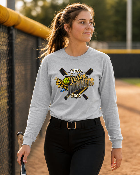 Yellow Jackets 2602 Classic Long Sleeve Tee