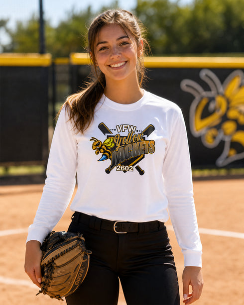 Yellow Jackets 2602 Classic Long Sleeve Tee
