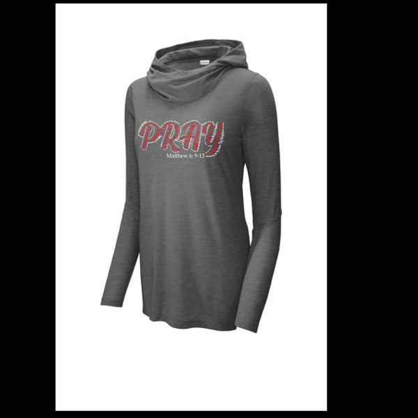 Women's Long Sleeve Hoodie - PRAY