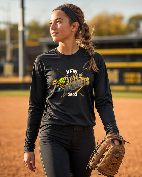 Yellow Jackets 2602 Performance Long Sleeve