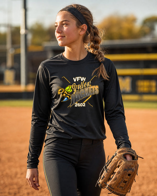 Yellow Jackets 2602 Performance Long Sleeve