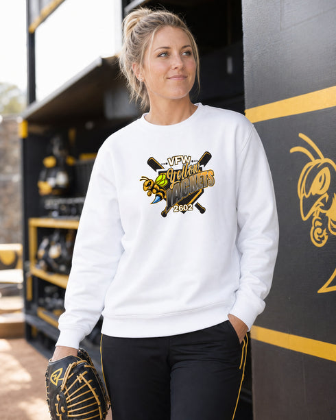 Yellow Jackets 2602 Classic Crewneck Sweatshirt