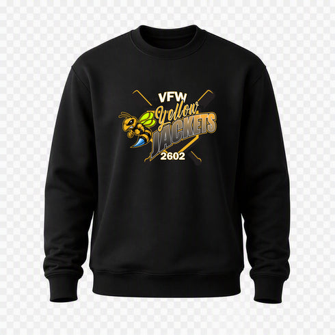 Yellow Jackets 2602 Classic Crewneck Sweatshirt