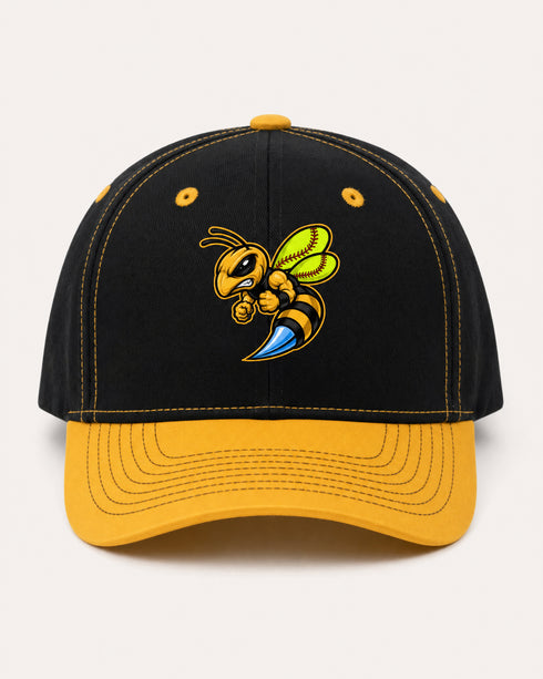 Yellow Jackets Softball Snapback Cap