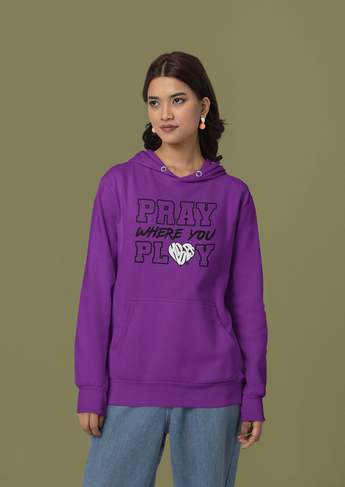 "Pray Where You Play" - Golf - Men/Women Hoodie