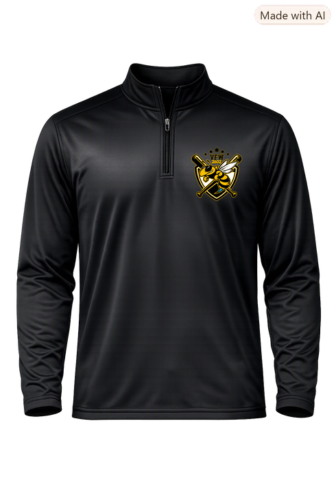 Yellow Jackets 2602 VFW Unisex Performance 1/4-Zip