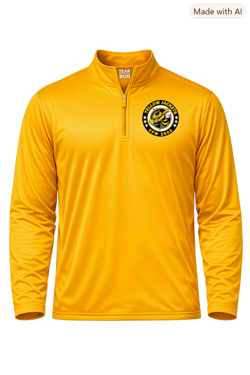 Yellow Jackets 2602 VFW Unisex Performance 1/4-Zip