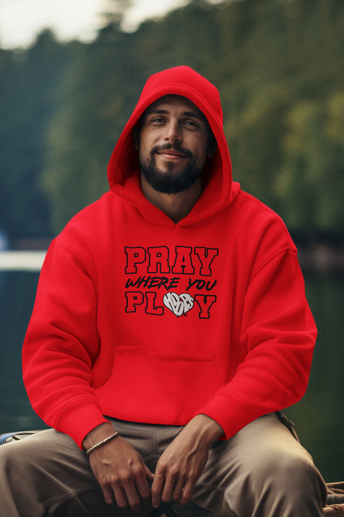 "Pray Where You Play" - Golf - Men/Women Hoodie