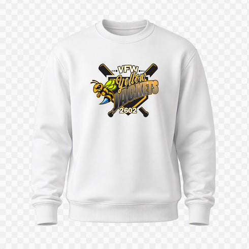 Yellow Jackets 2602 Classic Crewneck Sweatshirt